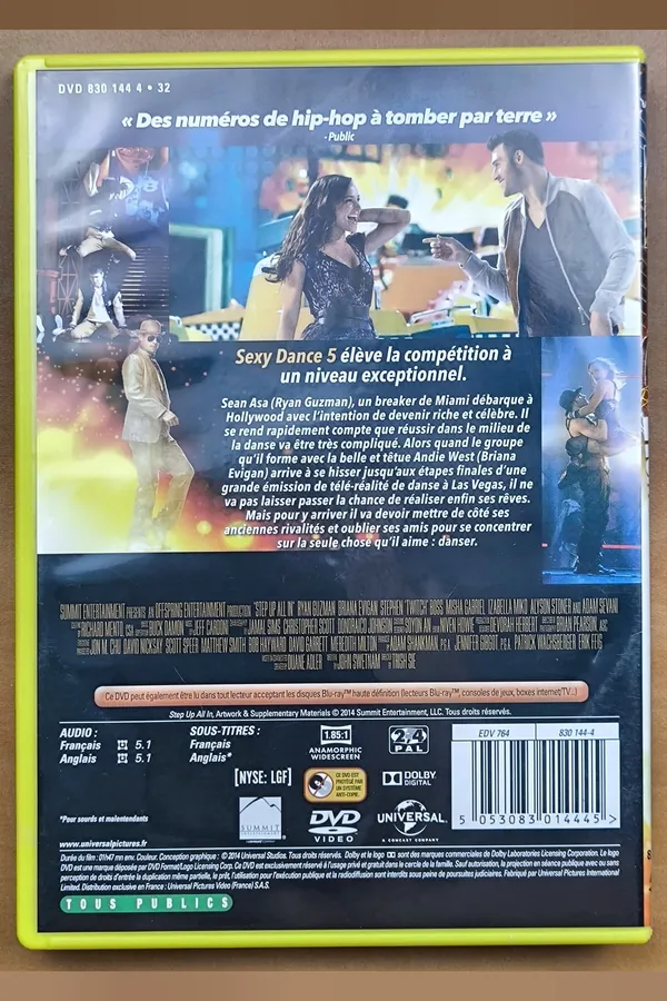 Step Up All In – achterkant