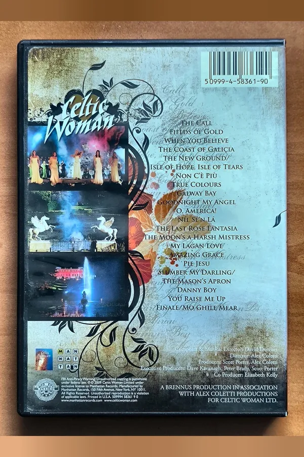 Celtic Woman: Songs from the Heart – achterkant