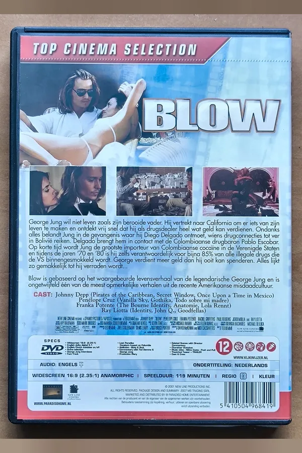 Blow – achterkant