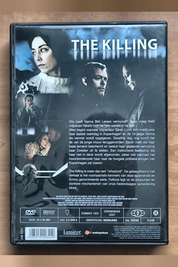 The Killing Forbrydelsen: Season 1 – achterkant