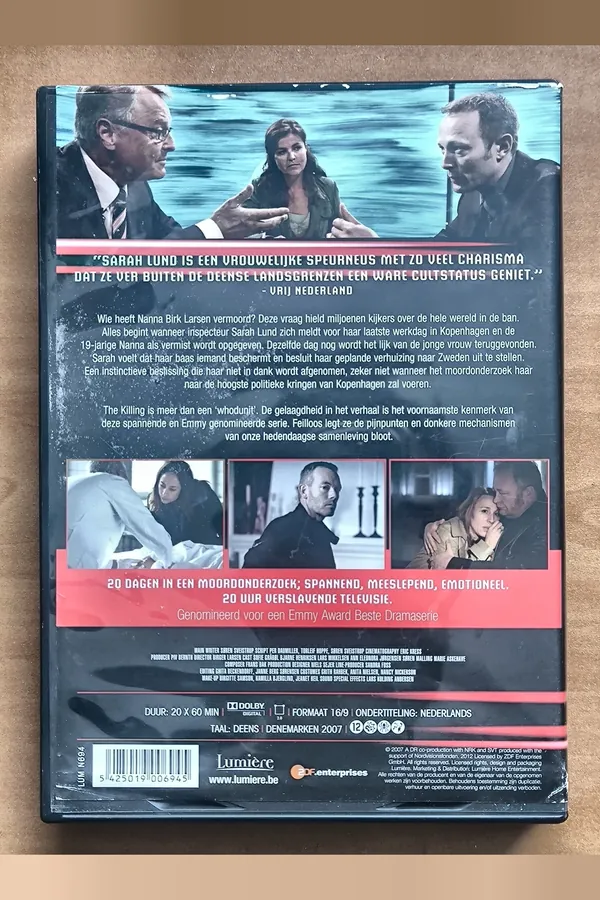 The Killing: Season 1 – achterkant