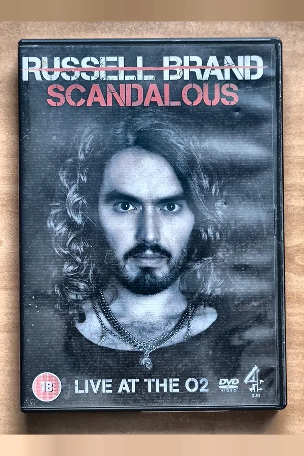 Russell Brand: Scandalous – voorkant