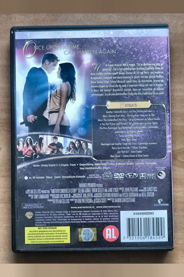 Another Cinderella Story – achterkant
