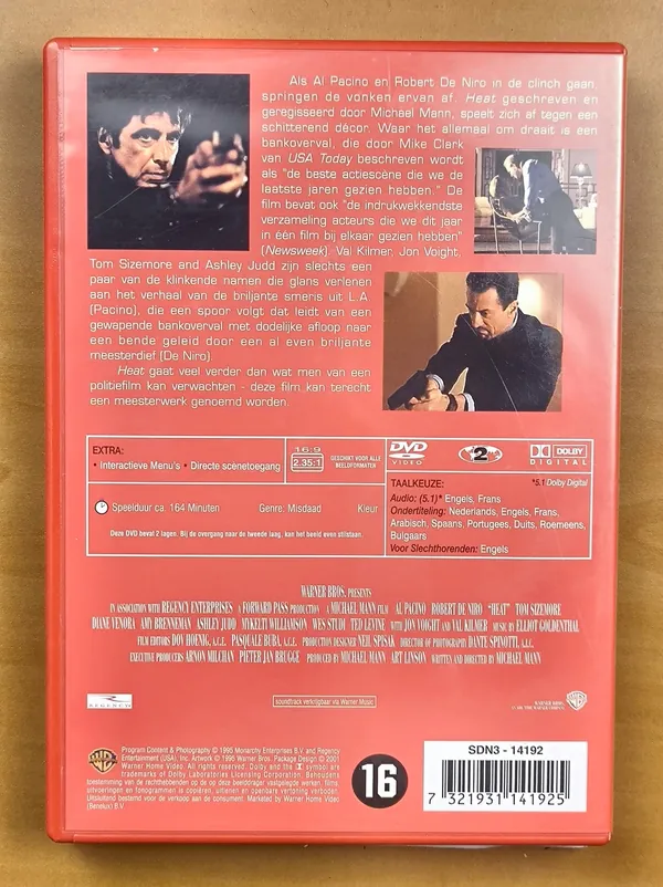 Heat – achterkant