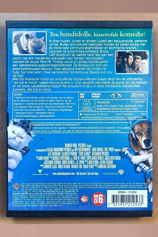 Cats & Dogs – achterkant