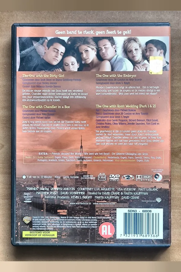 Friends: The Best Of Friends: Season 4 – achterkant