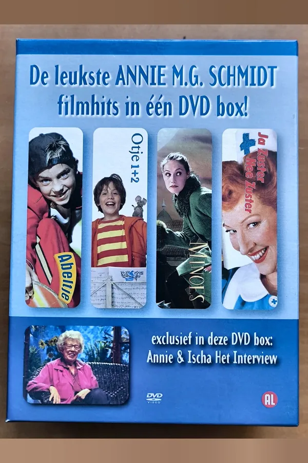 De Leukste Annie M.g. Schmidt Filmhits in een Dvd Box – voorkant