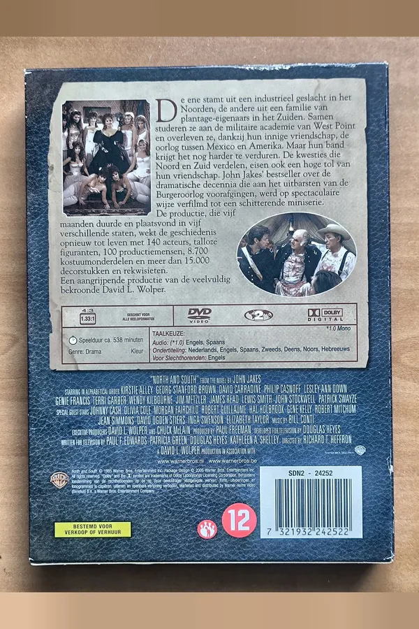 North and South: Book 1-3 – achterkant