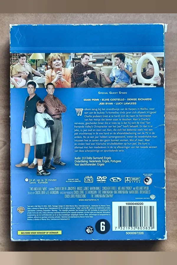 Two And A Half Men: Season 2 – achterkant