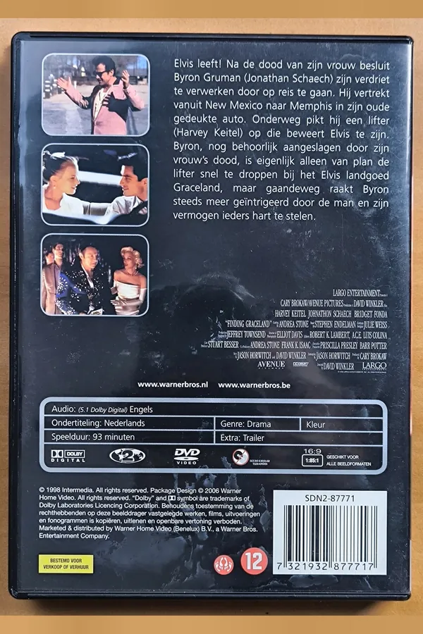 Finding Graceland – achterkant
