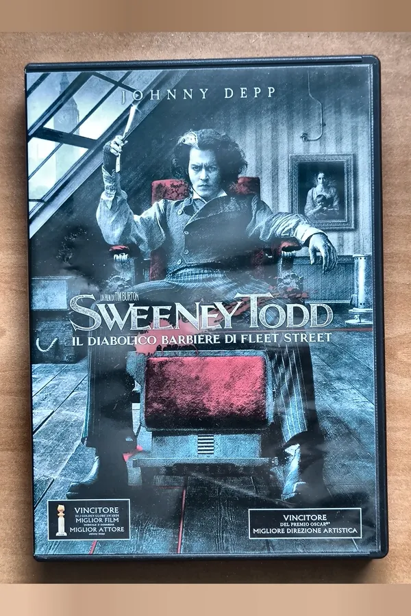 Sweeney Todd: The Demon Barber of Fleet Street – voorkant