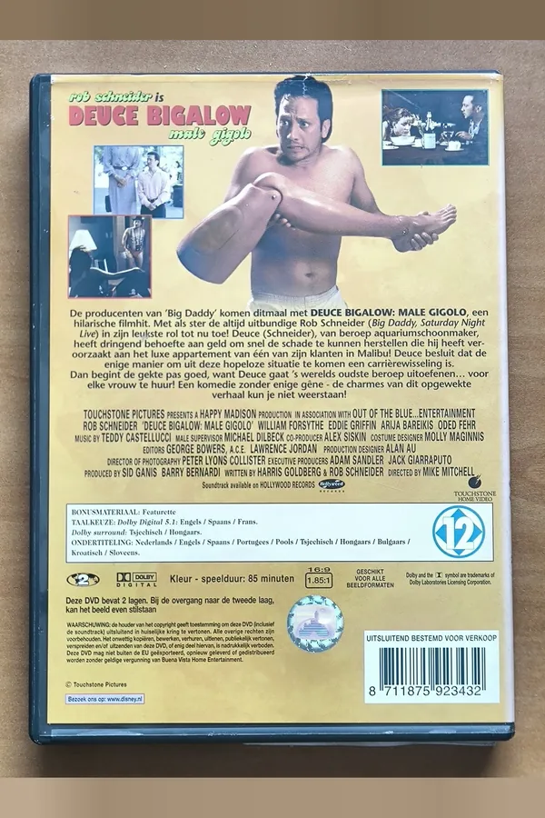 Deuce Bigalow: Male Gigolo – achterkant