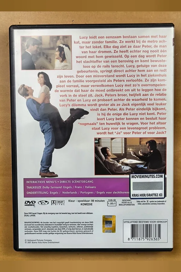 While You Were Sleeping – achterkant