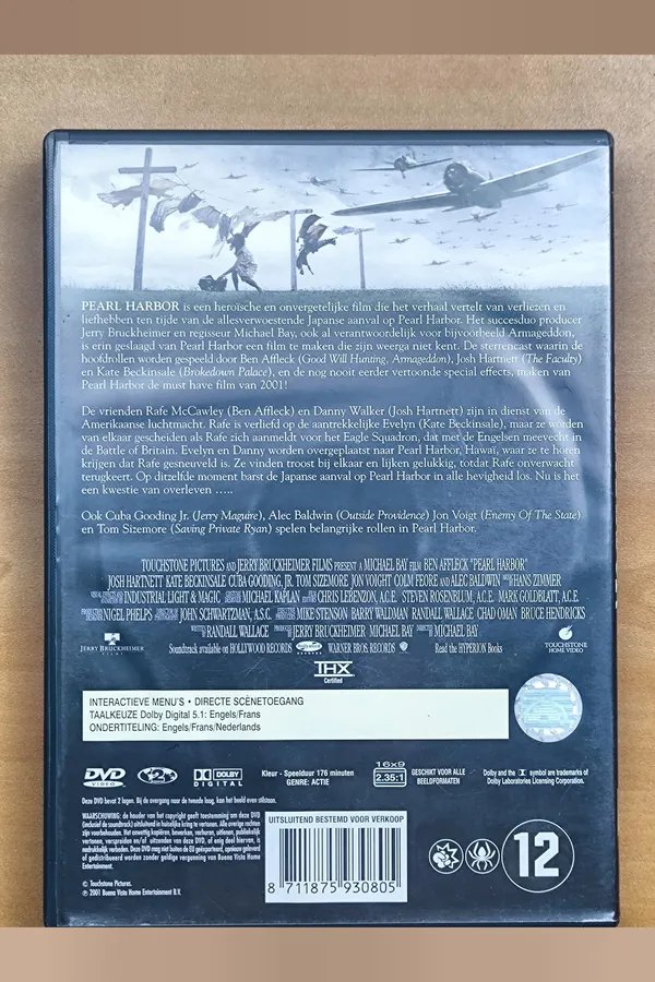 Pearl Harbor – achterkant