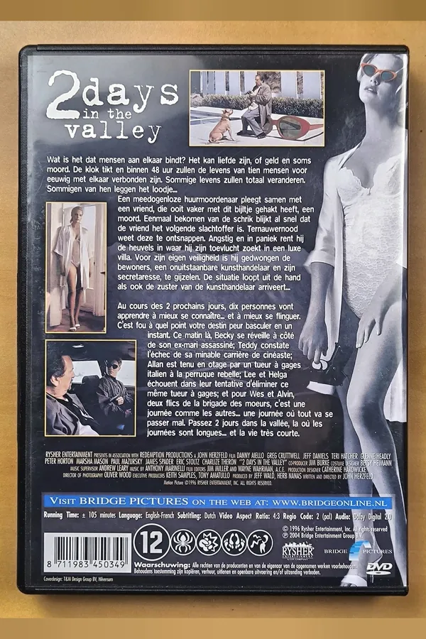 2 Days in the Valley – achterkant