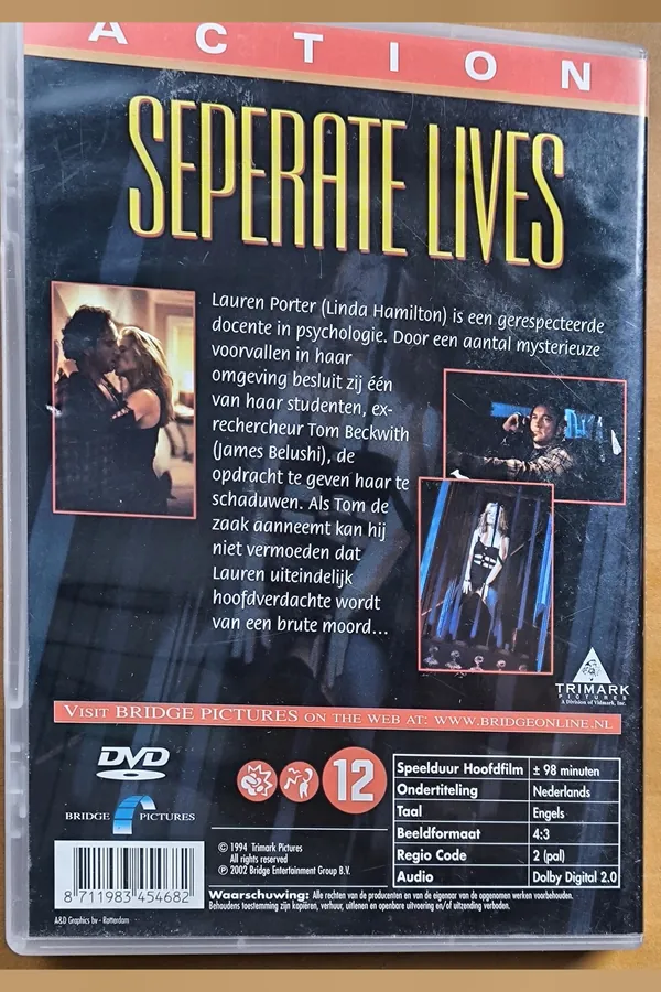 Separate Lives – achterkant