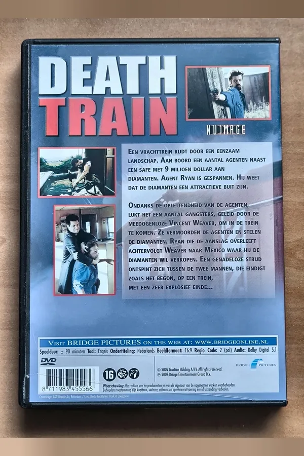 Death Train – achterkant