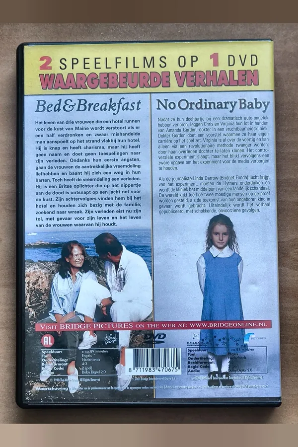 Bed & Breakfast | No Ordinary Baby – achterkant