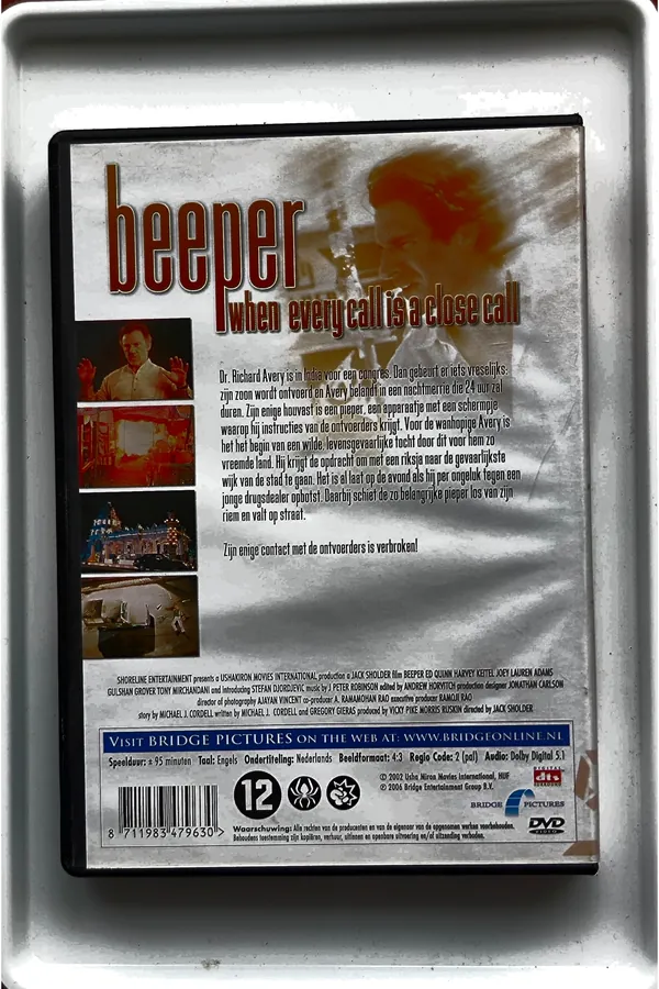 Beeper – achterkant