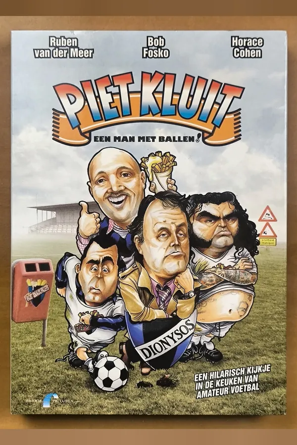 Piet Kluit, een man met ballen. – voorkant