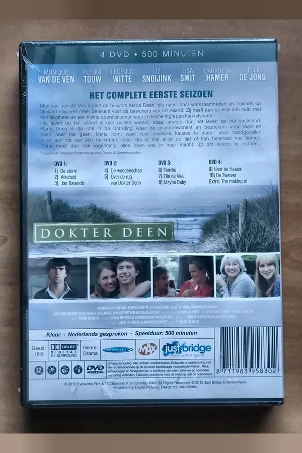 Dokter Deen: Season 1 – achterkant