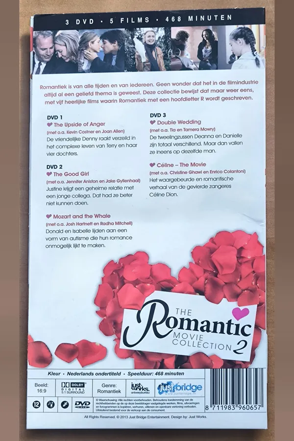The Romantic Movie Collection 2 – achterkant