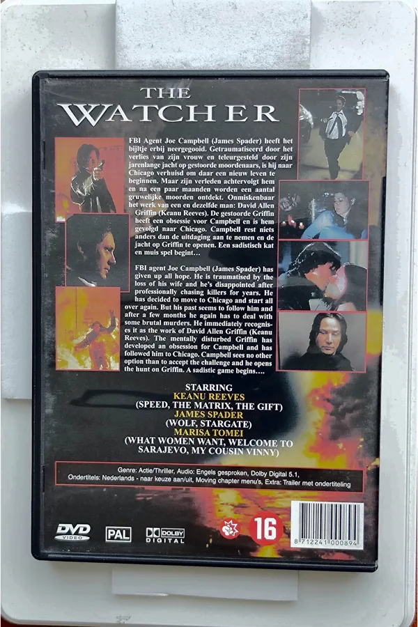 The Watcher – achterkant