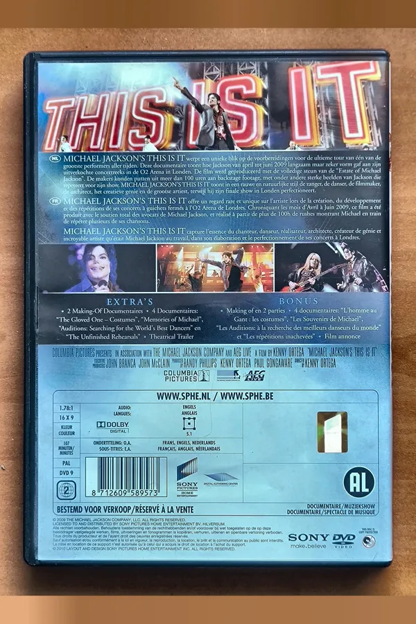 This Is It – achterkant