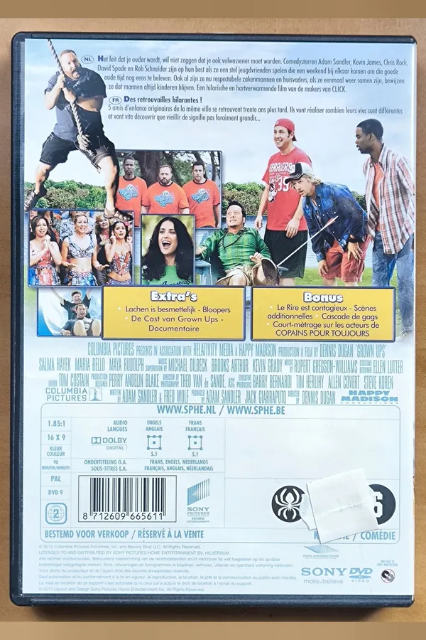 Grown Ups – achterkant