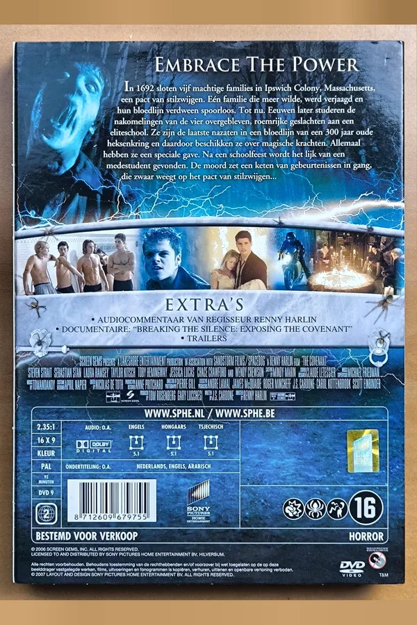 The Covenant – achterkant