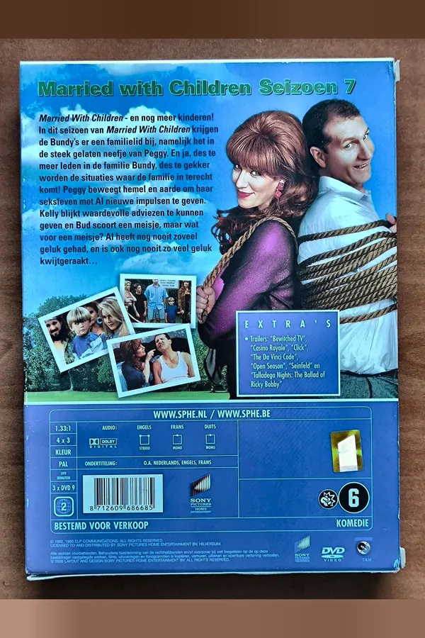 Married... With Children: Season 7 – achterkant