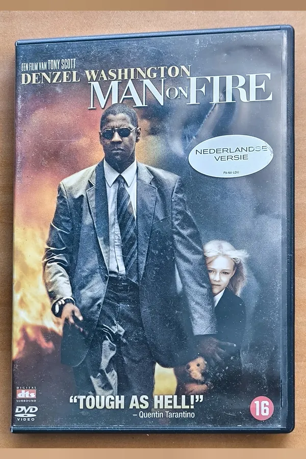 Man on Fire – voorkant