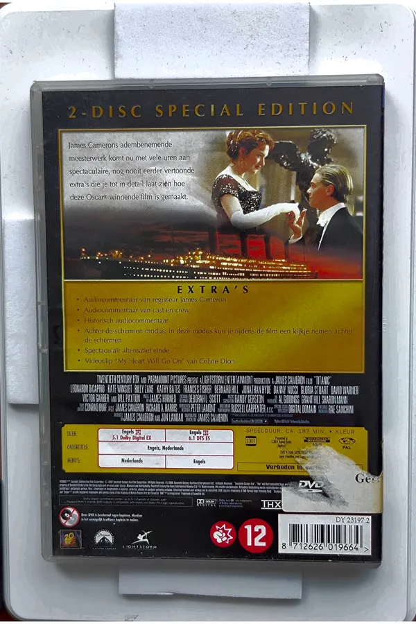 Titanic – achterkant