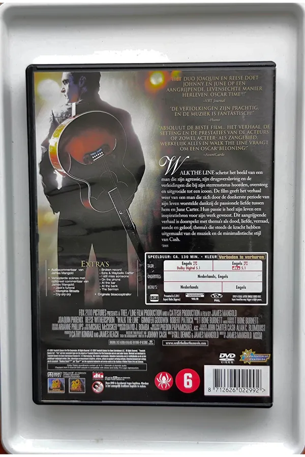 Walk the Line – achterkant
