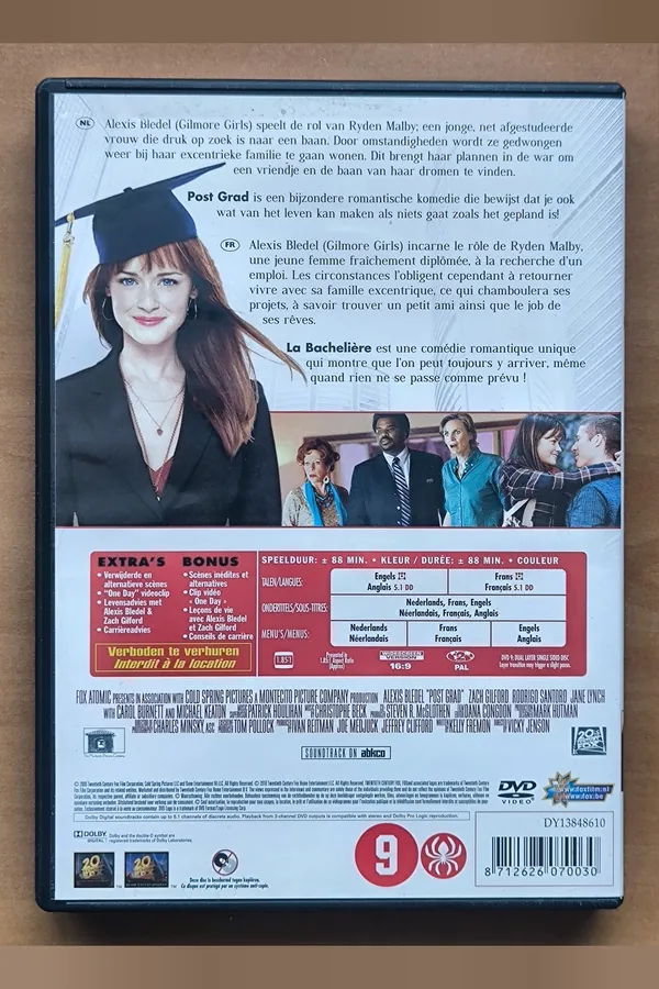 Post Grad – achterkant