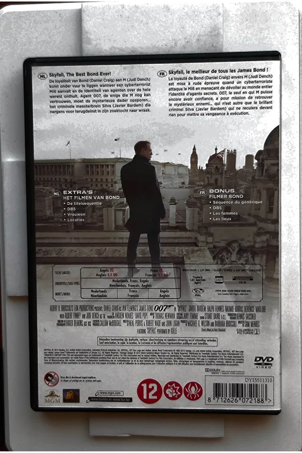 Skyfall – achterkant
