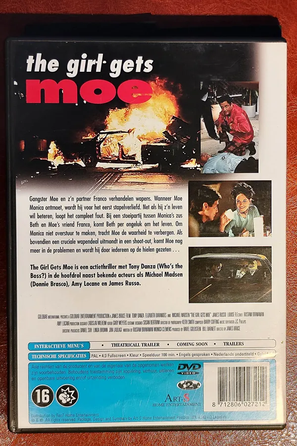 The Girl Gets Moe – achterkant