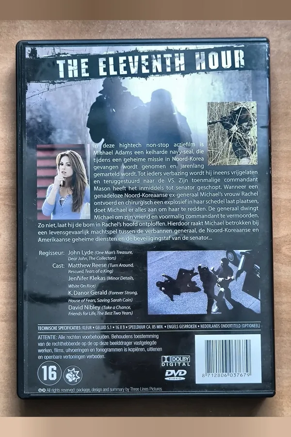 The Eleventh Hour – achterkant
