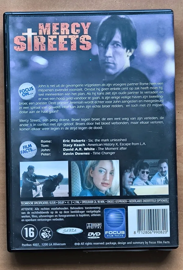 Mercy Streets – achterkant