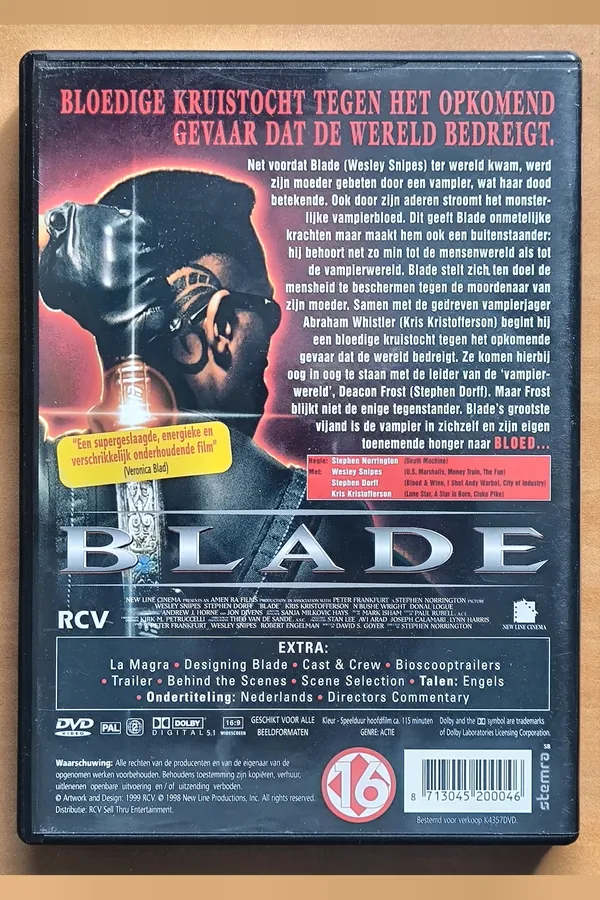 Blade – achterkant