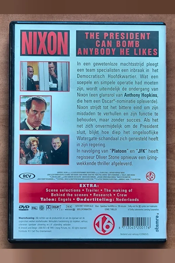Nixon – achterkant