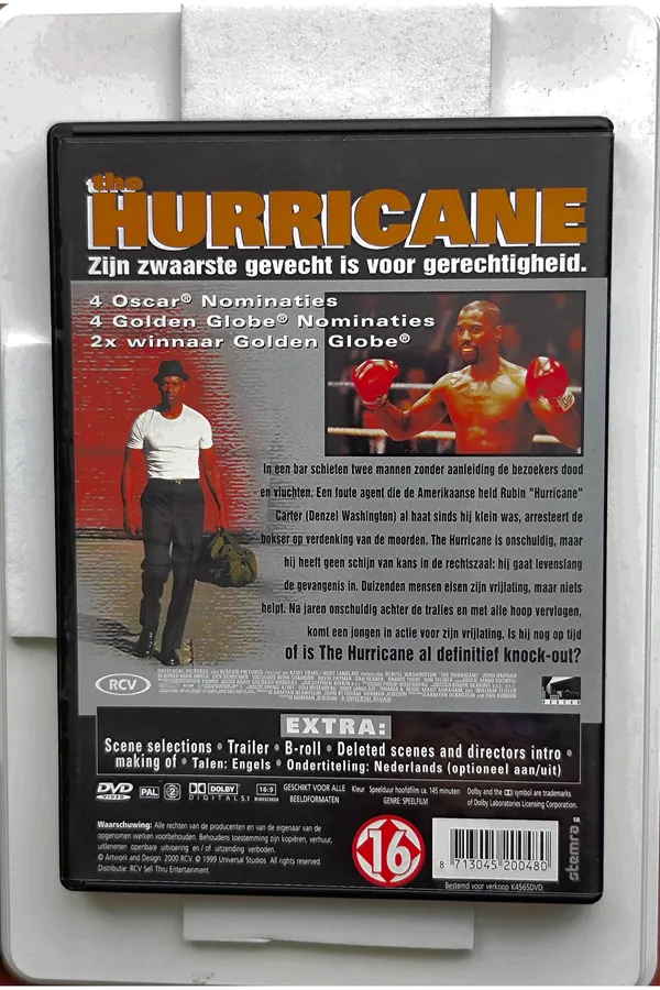The Hurricane – achterkant