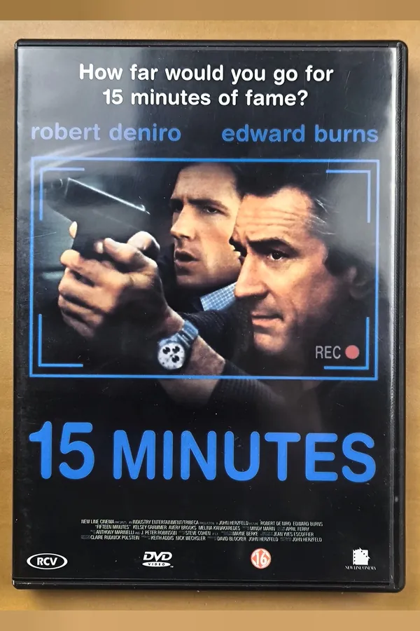 15 Minutes – voorkant