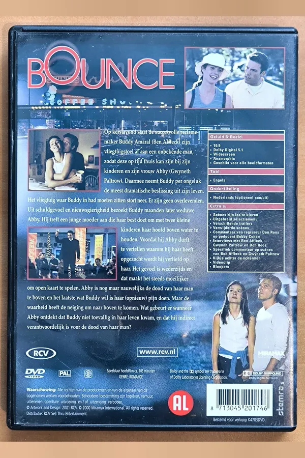 Bounce – achterkant