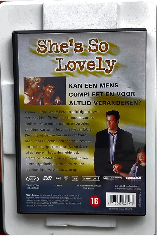 She's So Lovely – achterkant