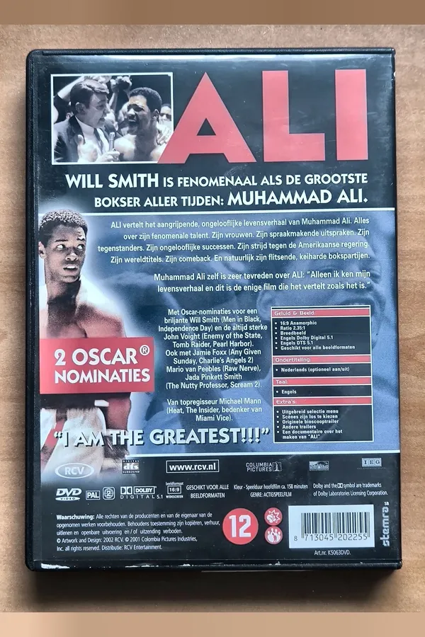 Ali – achterkant