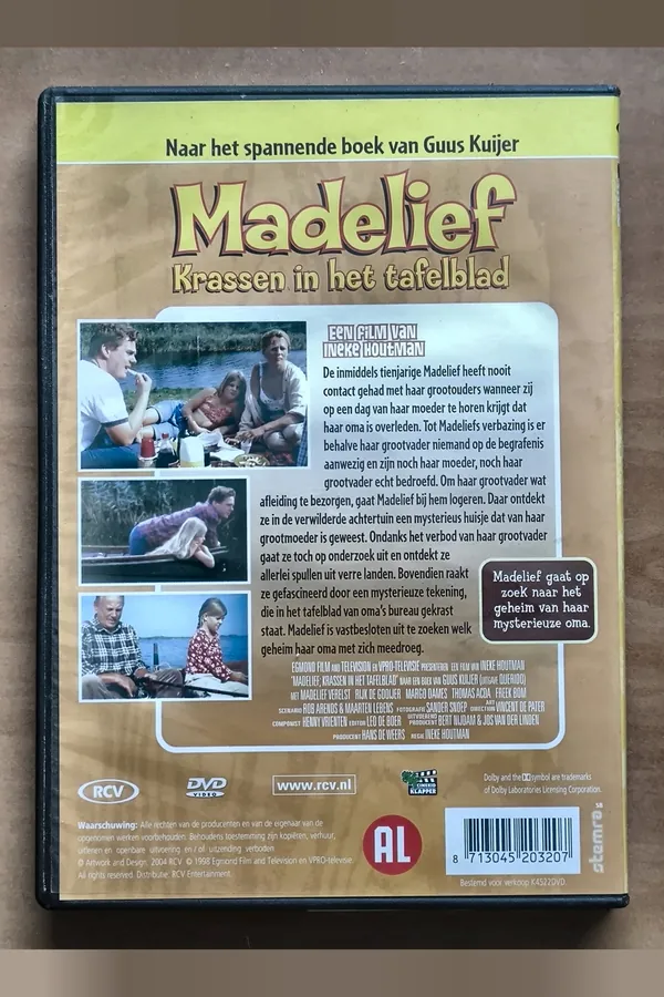 Madelief: Krassen in het tafelblad – achterkant
