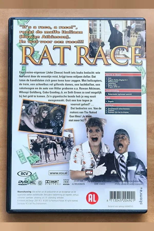 Rat Race – achterkant
