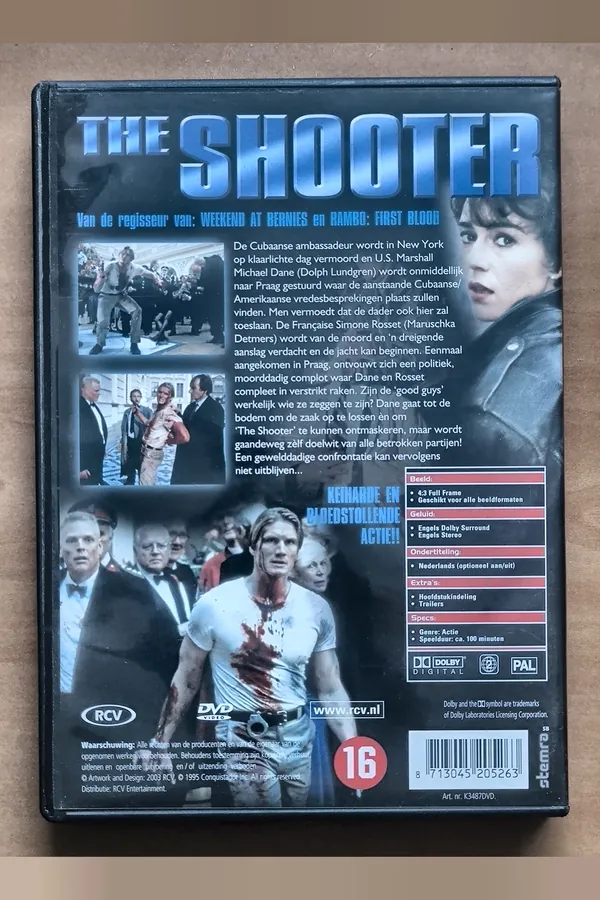 Shooter – achterkant