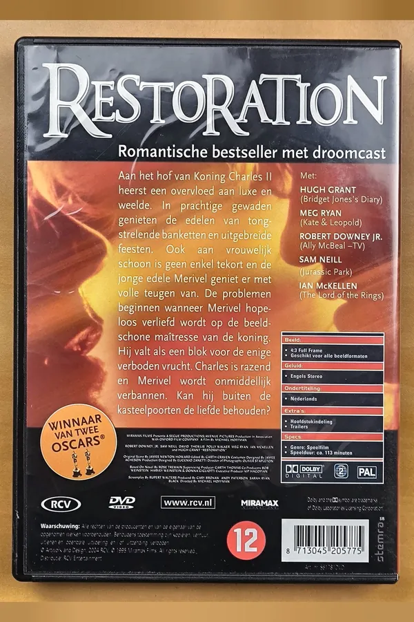 Restoration – achterkant